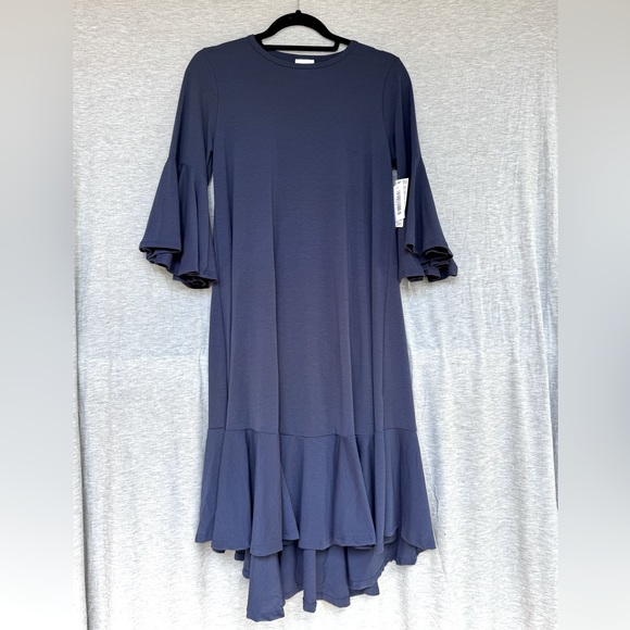LuLaRoe Dresses & Skirts - Brand New LuLaRoe Size S Navy Maurine Dress